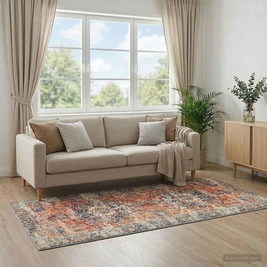 vidaXL Oriz Runner Rug Orange 80x200cm
