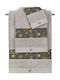 Guy Laroche Set de prosoape de baie 3 buc Silver, cu o greutate de 500 g/m²