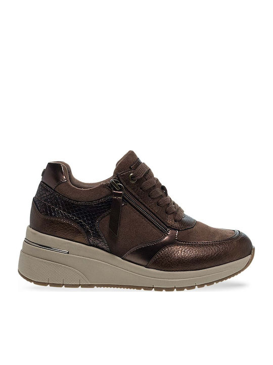 Parex Sneakers de damă Camel