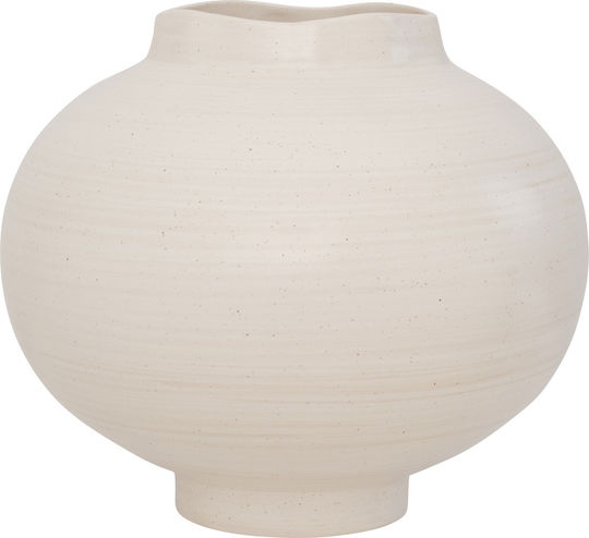 Urban Nature Culture Amsterdam Ceramic White Vase 31x31xH27cm