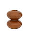 Urban Nature Culture Amsterdam Decorative Vase Ceramic Brown 34x34xH41cm