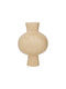 Urban Nature Culture Amsterdam Decorative Ceramic Vase Beige 29.5x29.5xH42cm