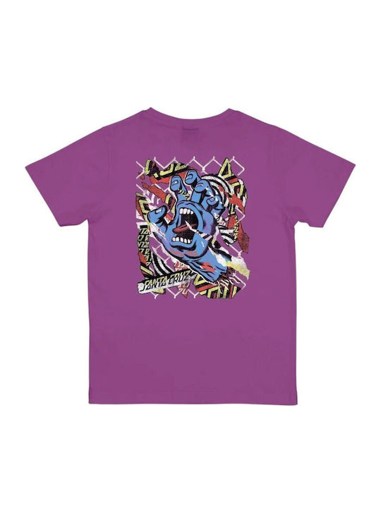 Santa Cruz Kids' T-Shirt Purple