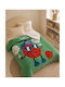 Rythmos Fleece Blanket Green 220x160cm