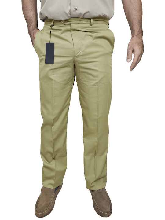 Veste Italia Παντελόνι Regular Fit Lt Olive Veste Italia Παντελόνι Regular Fit Lt Olive