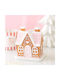 Arzător Roz pentru Conuri de Tămâie Gingerbread House