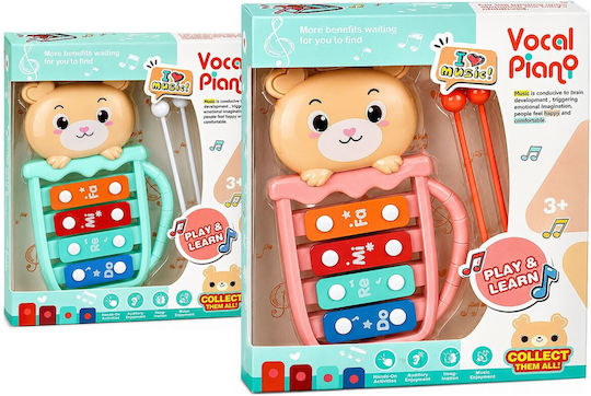 ToyMarkt Bärchen-Metallophon (Verschiedene Designs) für Kinder ab 3 Jahren