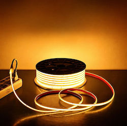 Evivak Waterproof LED Strip 220V Warm White 50m Evivak Waterproof LED Strip 220V Warm White 50m