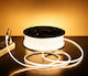 Evivak Waterproof LED Strip 220V Natural White Light 50m COB Type