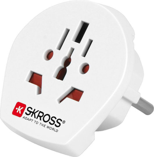 Skross Adaptor de priză World de la Universal la Tip G (Regatul Unit)