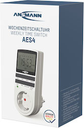 Ansmann Digital Zeitschaltsteckdose Täglich / Wöchentlich Ansmann Digital Zeitschaltsteckdose Täglich / Wöchentlich