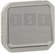 Legrand Plexo Single Recessed Grey Power Socket