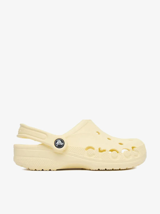 Crocs Ανατομικά Σαμπό Κίτρινα