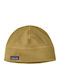 Unisex Knitted Beanie in Yellow