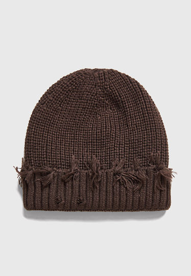 Lilac Knitted Men's Beanie