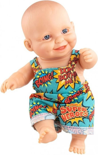 Paola Reina Teo Baby Doll for Ages 3+ 21 cm