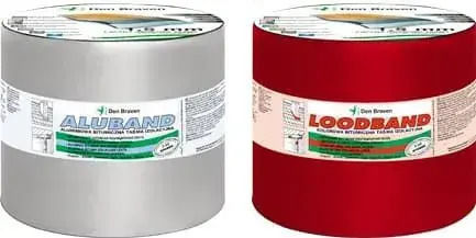 Bostik Den Braven Rolă de Membrană Bituminoasă Argintie 203542