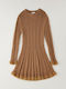 Kleid Mädchen Strickkleid Biscuit