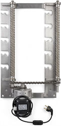 Pyrostia 5-Positionen-Grillspießhalter 65x36 cm Pyrostia 5-Positionen-Grillspießhalter 65x36 cm