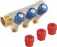 Ferro Brass Pipe Manifold Collector 25.4mm