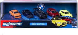 Majorette Αυτοκινητάκι Set 5 Metal BMW Cars 7.5 cm
