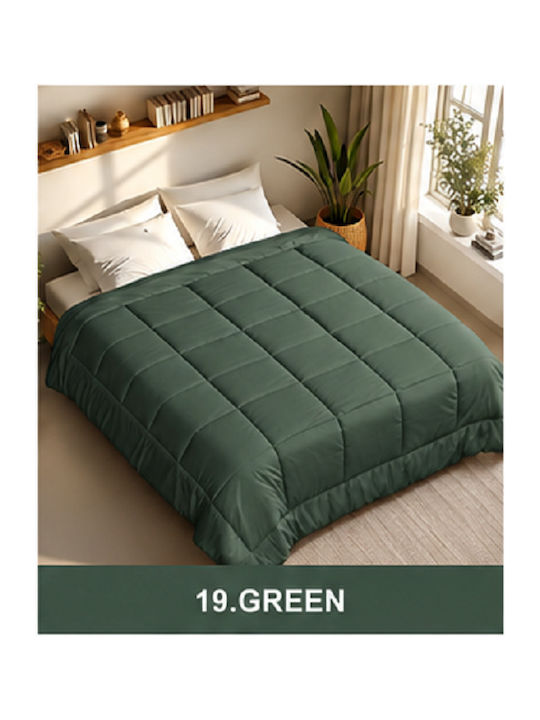 Adam Home Single Quilt 160x240cm Astra Green AH...