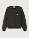 Winter Women's Cotton Long-Sleeve Top Darkness