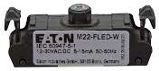 Eaton Flat Base LED Red 12-30V AC DC M22-FLED-R 180798