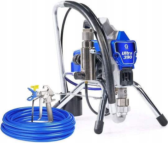 Graco Ultra 390 Pistol Electric de Vopsit cu Recipient de 1,8 L