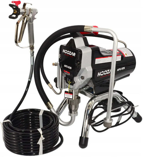 Hoozar Pistol Electric de Vopsit 2500 W cu Recipient de 2,6 l