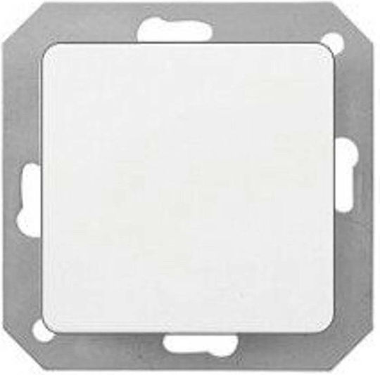 Harry Potter Waterproof Recessed Wall Switch Without Frame, Two-Way, White