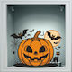 Αυτοκόλλητο Βιτρίνας - Halloween 42 - 50cm X 36cm