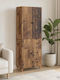 Bookcases Aged Wood (2 pcs) 66x34.5x90 cm