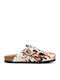 Anatomische Damen Leder-Clogs Hausschuhe Mehrfarbig