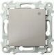 Ospel Recessed Single Wall Switch Without Frame Medium Beige
