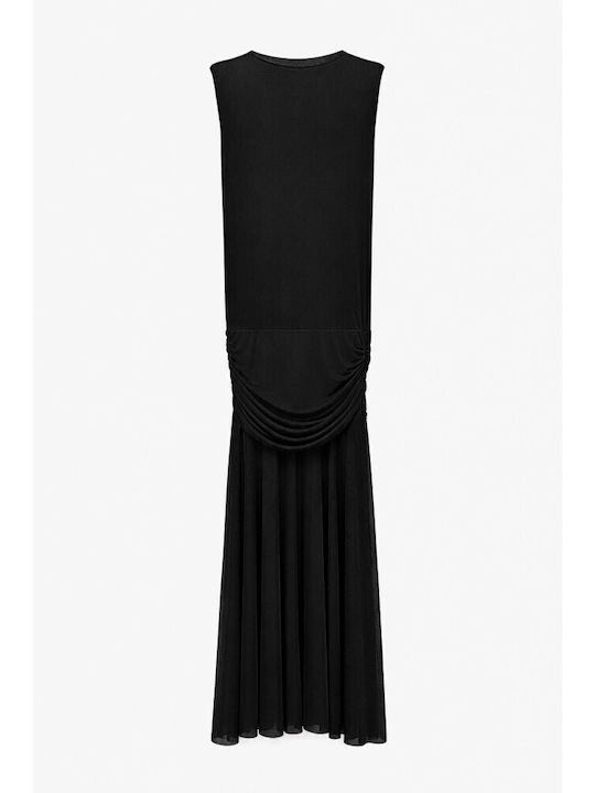 Lumina Rochie de Vară Maxi Neagră