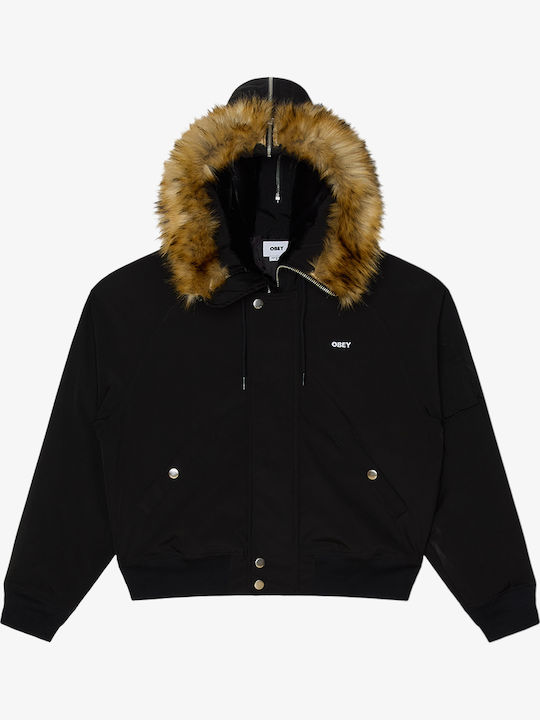 Winterjacke Parka Black