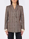 Liu Jo Women's Blazer Classic Tartan