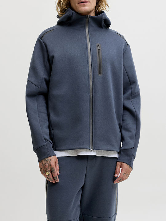 Jcofusion Hoodie Zip-Up Outer Space Dark Blue