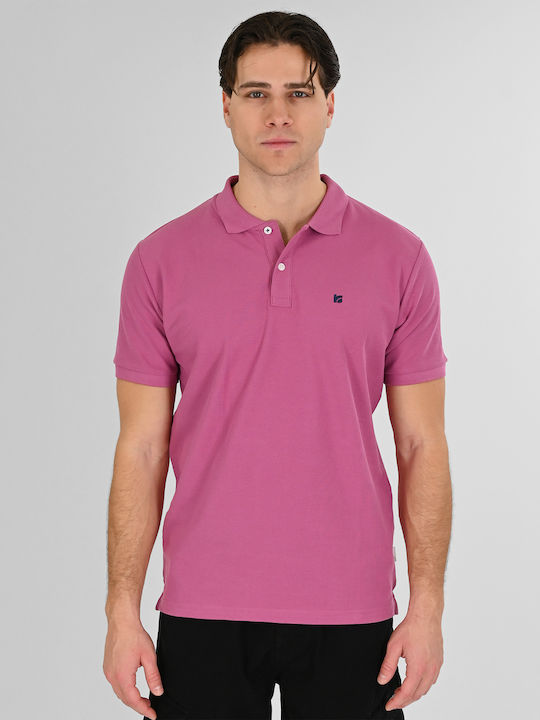 Rebase Tricou Polo Dusty Rose