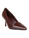 Spitze braune Pumps