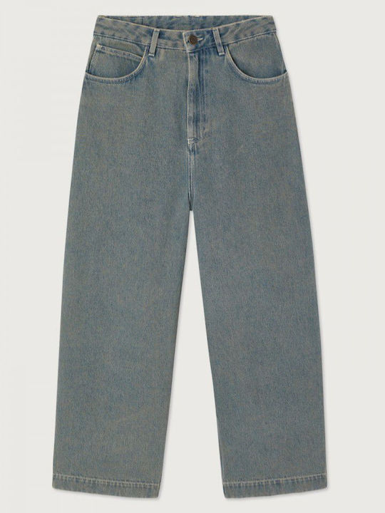 High-Rise Women's Jeans in a Loose Fit Grey
