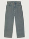High-Rise Women's Jeans in a Loose Fit Grey