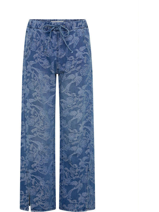 Pantaloni Jeans pentru Femei cu Croială Relaxed