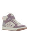 Anatomische Kinder-Sneaker High mit Klettverschluss, Mehrfarbig
