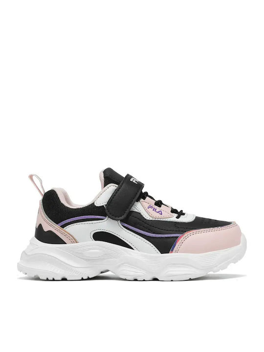 Mayra V Παιδικά Sneakers με Σκρατς Μαύρα