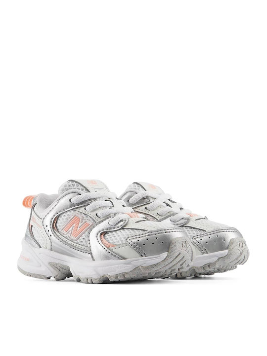 530 Παιδικά Sneakers Ασημί
