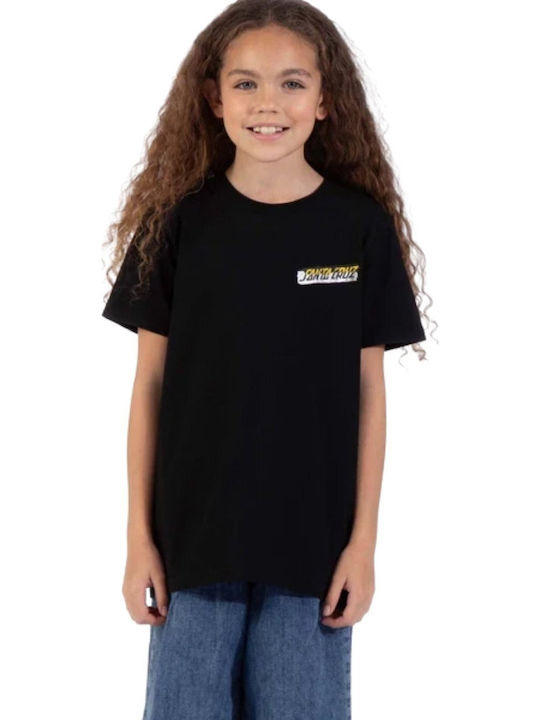 Santa Cruz Tricou pentru Copii Negru