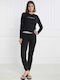 Emporio Armani Winter Women's Cotton Pyjama Set Nero