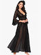 Miss Rosy Winter Women's Black Pyjama Set